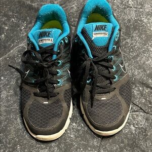 Nike Lunarglide 2 Black and Teal Running Shoes